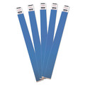 Bulk Savings Pricing 1 | Advantus 75442 10 in. x 0.75 in. Sequentially Numbered Crowd Management Wristbands - Blue (100/Pack) image number 0
