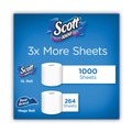Toilet Paper | Scott 20032 1000 1-Ply Septic-Safe Bathroom Tissue - White (2/Carton) image number 10