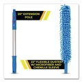 Dusters | Gritt Commercial GRI17520I3PK 20 in. Pole Flexible Wand Duster with Microfiber and Chenille Sleeve (3/Kit) image number 10