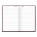 Notebooks & Pads | AT-A-GLANCE SD37613 12 in. x 7.75 in. Standard 2026 Edition Wide/Legal Rule Daily Diary - Red Cover image number 1