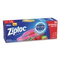 Food Service | Ziploc 383233 10.56 in. x 10.75 in. Gallon Triple System Seal Double Zipper Storage Bags - Clear (38 Bags/Box, 9 Boxes/Carton) image number 3