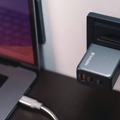 Office Electronics & Batteries | Verbatim 32201 65 Watts 3-Port GaN Wall Charger - Black/Gray image number 8