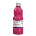 Painting | Prang X21618 16 oz. Dispenser-Cap Bottle Ready-to-Use Tempera Paint - Magenta image number 1