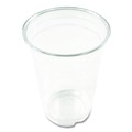Food Service | Boardwalk BWKPET14PK 14 oz. Plastic PET Cups - Clear (50/Pack) image number 1