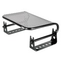 Office Jansan | Allsop 31480 Metal Art 4.75 in. x 8.75 in. x 2.5 in. Monitor Stand Risers - Black image number 2