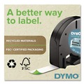 Labels | DYMO 16952 LetraTag 0.5 in. x 13 ft. Plastic Label Tape Cassette - Clear image number 4