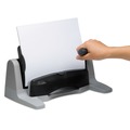 Office Jansan | Swingline A7074357B 40-Sheet LightTouch Heavy-Duty 2- to 7-Hole Punch 9/32 in. Holes - Black/Gray image number 2
