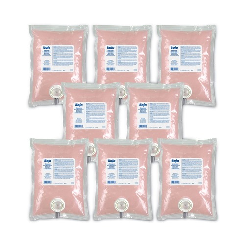 Cleaning & Janitorial Supplies | GOJO Industries 2117-08 Deluxe Floral Scent 1000 mL Lotion Soap with Moisturizer Refill for NXT Dispenser (8-Piece/Carton) image number 0