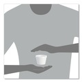 Food Trays, Containers, and Lids | Dart 4J6 4 oz. Foam Bowl Containers - White (1000/Carton) image number 7