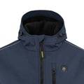 Heated Jackets | Dewalt DCHJ101D1-L Men's Heated Soft Shell Jacket with Sherpa Lining Kitted - Large, Navy image number 7