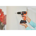 Black & Decker BCD702C1 20V MAX Brushed Lithium-Ion 3/8 in. Cordless Drill Driver Kit (1.5 Ah) image number 5