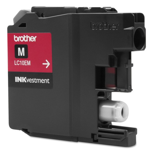 Bulk Savings Pricing 2 | Brother LC10EM INKvestment 1,200 Page-Yield Super High-Yield Ink - Magenta image number 0