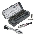 Socket Sets | Wiha Tools 74958 32-Piece GoBox Security Bit Set with Mini Ratchet image number 0