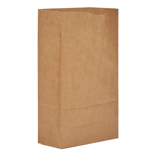 Mothers Day Sale! Save an Extra 10% off your order | General GK6 35 lbs. Capacity  6 in. x 3.63 in. x 11.06 in. #6 Grocery Paper Bags - Kraft (2000/Bundle) image number 0