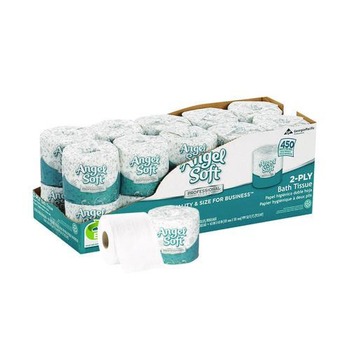 Georgia Pacific Professional Angel Soft Ps 2 Ply Premium Bathroom Tissue - White (20/Carton)