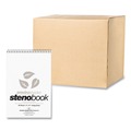 Notebooks & Pads | Roaring Spring 12274 6 in. x 9 in. Gray 80-Sheets Gregg Rule EnviroShades Steno Pad - White Cover (24/Carton) image number 0