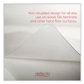 Cleaning & Janitorial Supplies | Deflecto CM2E242 45 in. x 53 in. EconoMat All Day Use Chair Mat for Hard Floors - Clear image number 2