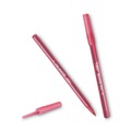 Office Jansan | BIC GSM11 RED Round Stic Xtra Life Medium 1 mm. Stick Ballpoint Pen - Red Ink/Translucent Red Barrel (1-Dozen) image number 3