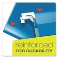  | Pendaflex 04152 1/5 BLU 1/5-Cut Tabs Colored Reinforced Hanging Letter Folders - Blue (25/Box) image number 1