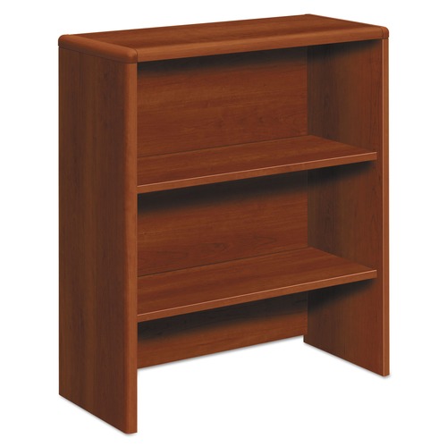 Office Desks & Workstations | HON H107292.COGNCOGN 32.63 in. x 14.63 in. x 37.13 in. 10700 Series Bookcase Hutch - Cognac image number 0