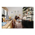 Copy & Printer Paper | HP Q8917A 36 in. x 100 ft. 9.1 millimeter Everyday Pigment Ink Photo Paper Roll - Glossy White (1-Roll) image number 5