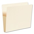 Office Jansan | Smead 75124 3.5 in. Expansion Letter Size End Tab File Pockets - Manila (25/Box) image number 0