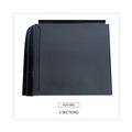 Office Jansan | Universal UNV08116 12-1/4 in. x 10-1/2 in. x 5-1/4 in. Telephone Stand and Message Center - Black image number 6