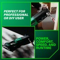 Right Angle Drills | Metabo HPT D36DYAM 36V MultiVolt Brushless High Power Lithium-Ion 1/2 in. Cordless Right Angle Drill Kit (4 Ah/8 Ah) image number 9