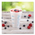 Cups and Lids | Dart 16J16GRA J Cup Graduated Printed 16 oz. Insulated Foam Cups - White (1000/Carton) image number 7