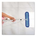 Mops | Gritt Commercial GRI18248 48 in. x 5 in. Microfiber Looped Dust Mop Pad Head - Blue image number 7
