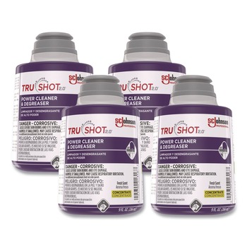 SC Johnson TruShot 2.0 Power Cleaner Fresh Scent 9 oz Cartridge (4/Carton)