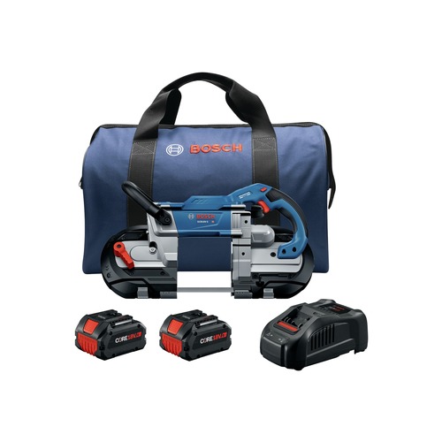 Clearance Center | Bosch GCB18V-5B26 18V Brushless Lithium-Ion 5 in. Cordless Band Saw Kit (6 Ah) image number 0