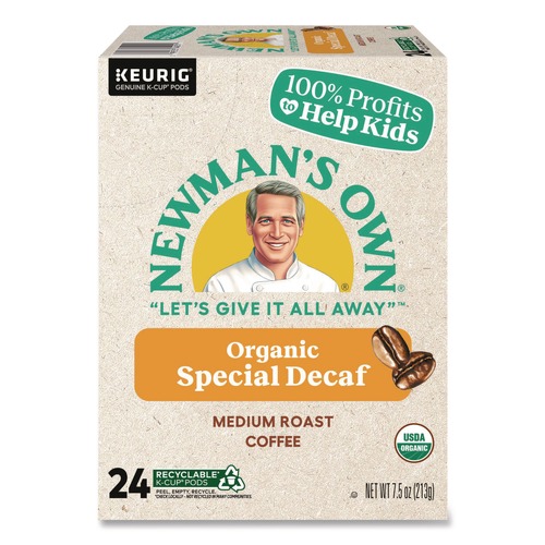 Food Service | Newman's Own Organics 5000351722 K-Cups - Special Decaf (24/Box) image number 0