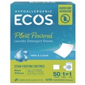 Cleaning & Janitorial Supplies | ECOS 953710CT Liquidless Laundry Detergent Sheets - Free and Clear (10/Carton) image number 2