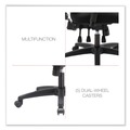  | Alera ALENV41M14 Envy Series 16.88 in. to 21.5 in. Seat Height Supports Up to 250 lbs. Mesh High-Back Multifunction Chair - Black image number 9