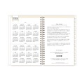  | Blue Sky 101410 8 in. x 5 in. 12-Month (Jan-Dec 2026) Day Designer Tile Weekly/Monthly Planner - Blue/White Cover image number 5