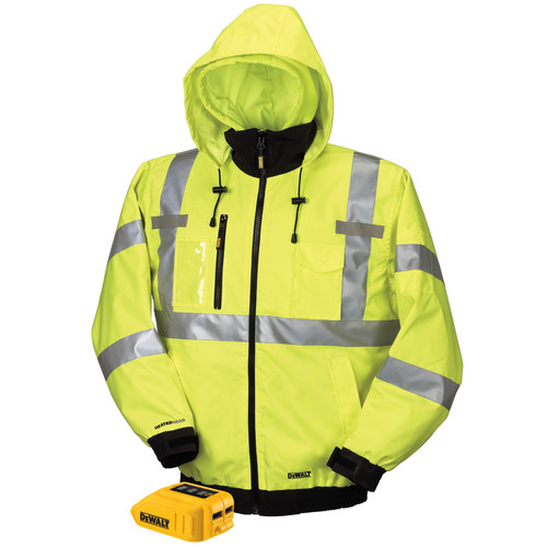 Heated Jackets | Dewalt DCHJ070B-S 20V MAX Li-Ion 3-in-1 Heated Jacket (Jacket Only) - Small image number 0