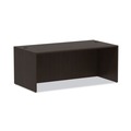  | Alera ALEVA217236ES Valencia Series 71 in. x 35-1/2 in. x 29-1/2 in. Straight Front Desk Shell - Espresso image number 0