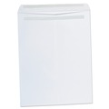  | Universal UNV42103 Self-Stick Open-End #15-1/2 Square Flap 12 in. x 15.5 in. Catalog Envelopes - White (100/Box) image number 1