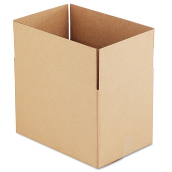 Universal 12 in. x 18 in. x 12 in. Regular Slotted Container Fixed-Depth Corrugated Shipping Boxes - Brown Kraft (25/Bundle)