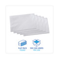 Bulk Savings Pricing 3 | Boardwalk H4832MWK 24 in. x 32 in. 16 gal. 0.5 mil Linear Low Density Industrial Can Liners - White (500/Carton) image number 2