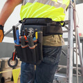 Tool Belts | Klein Tools 5241 Tradesman Pro 10.25 in. x 6.75 in. x 10.25 in. 6-Pocket Tool Pouch image number 6