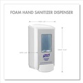 Bulk Savings Pricing 2 | PURELL 5130-01 4.88 in. x 8.8 in. x 11.38 in. 1250 mL CS4 Push-Style Soap Dispenser - White (1/Carton) image number 4