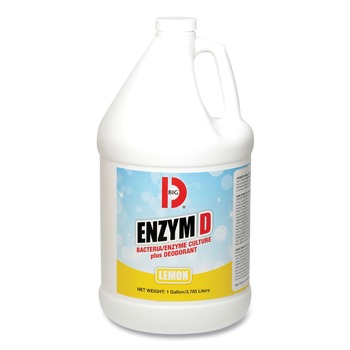 Big D Industries 150000 Enzym D 1-Gal. Digester Liquid Deodorant - Lemon (4/Carton)