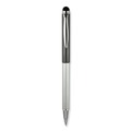  | Zebra 33602 StylusPen Medium 1 millimeter Retractable Telescopic Ballpoint Pen/Stylus - Black Ink/Blue/Gray Barrel (2/Pack) image number 2
