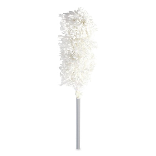 Office Jansan | Rubbermaid Commercial FGT12000GY00 51 in. Extension Handle HiDuster Dusting Tool with Angled Launderable Head image number 0