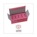 Office Jansan | Universal UNV55120 Rectangular Bevel Block Pencil Erasers - Small, Pink (20/Pack) image number 6