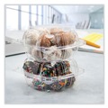 Food Trays, Containers, and Lids | Dart PET57PST1 5.86 in. x 3.11 in. ClearSeal Hinged-Lid Plastic Containers - Clear (500/Carton) image number 7