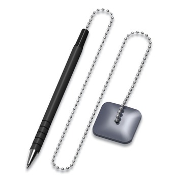 PENS PENCILS AND MARKERS | Universal UNV15625 Medium 1 mm Black Ink Ballpoint Counter Pen - Black