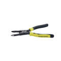 Pliers | Klein Tools J206-8C 8.5 in. All-Purpose Spring Loaded Long Nose Pliers image number 1